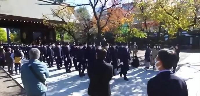 日本海自数百人参拜靖国神社，日方：不予调查

据环球网消息，2月20日，日本海上