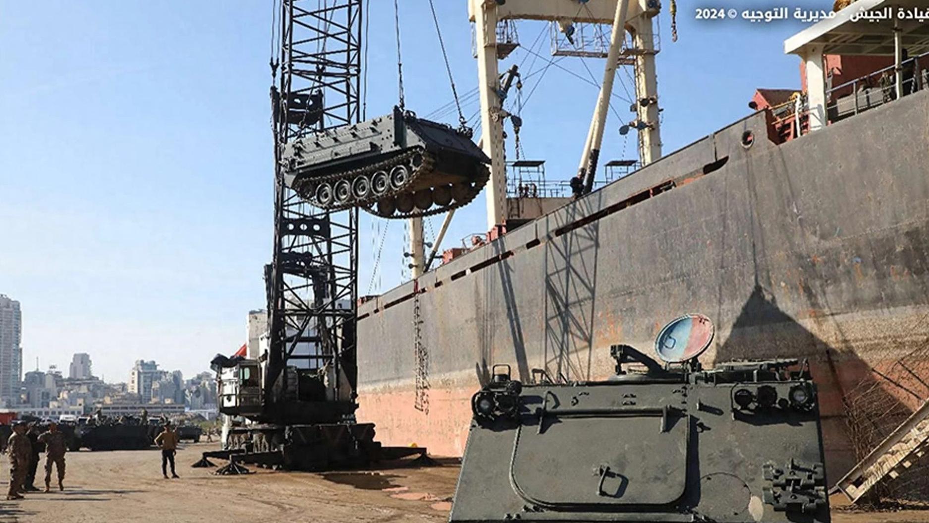 黎巴嫩近期从约旦接收了 50 多辆 M113 装甲车