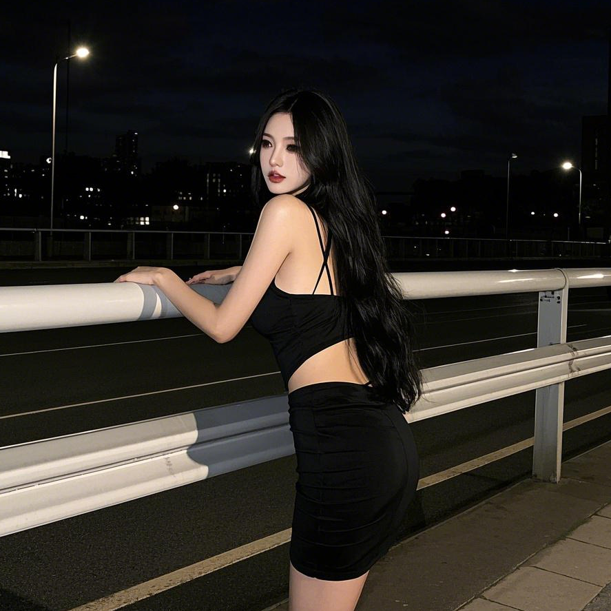 夜路邂逅：路边那个穿包臀裙的性感女郎竟是我