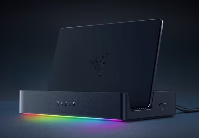 雷蛇掌机拓展坞幻彩版国行上架：配 3 个 USB-A 5Gbps 接口，699 