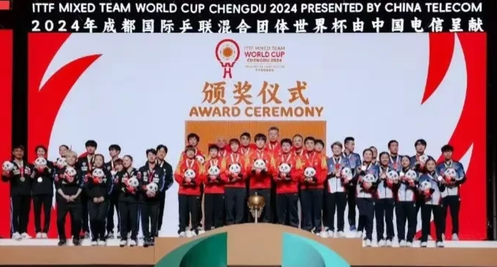 国乒混团世界杯夺冠，孙颖莎、梁靖崑、林高远发文庆祝！