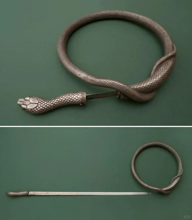 西班牙19世纪的蛇形剑🗡️