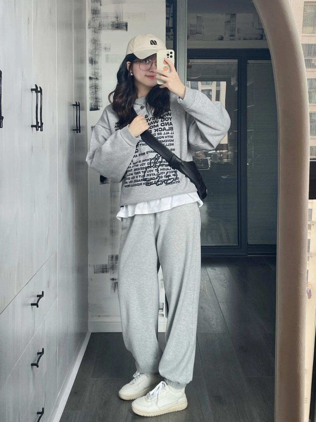 早春韩里韩气休闲穿搭🧢
