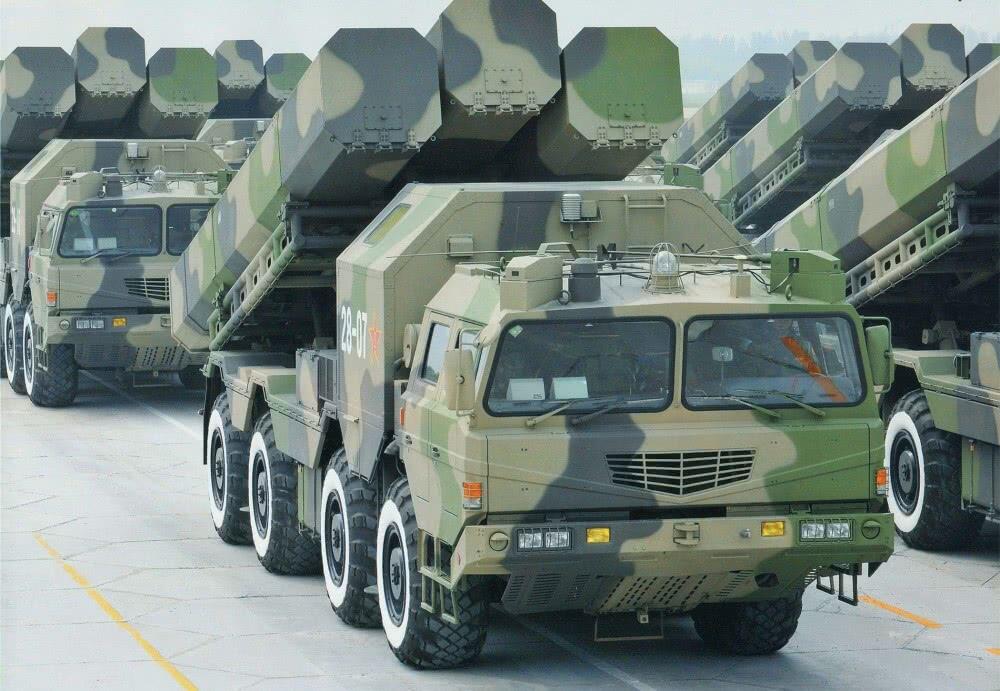 我国东风系列导弹，包括弹道导弹和巡航导弹，射程500公里到14000公里。其中东