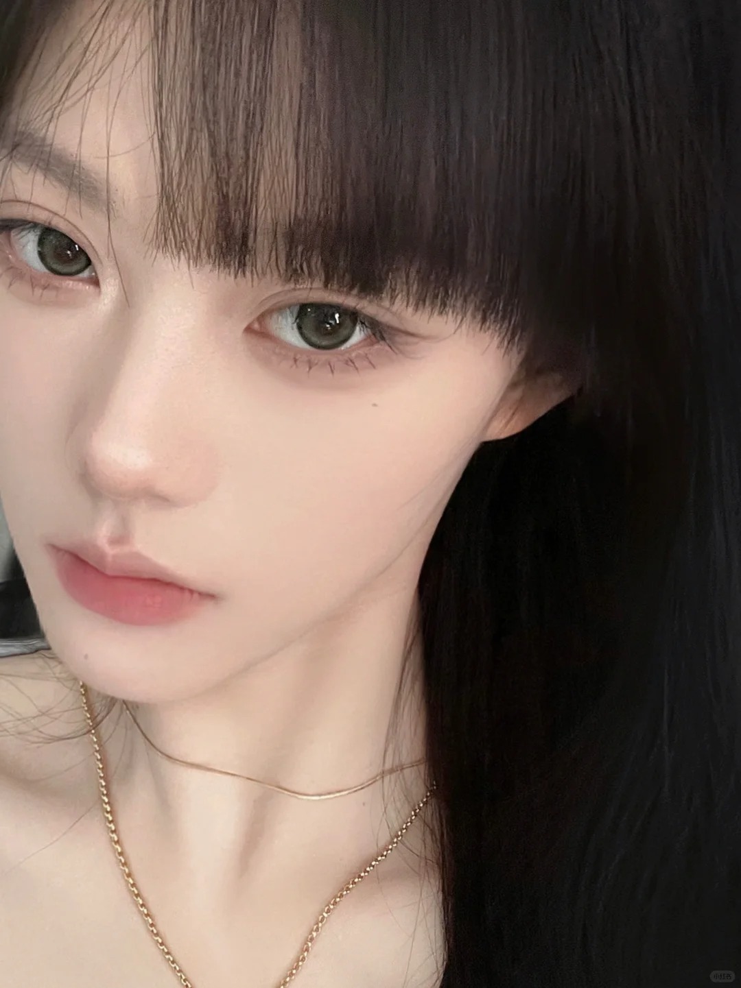 很清透的一个妆