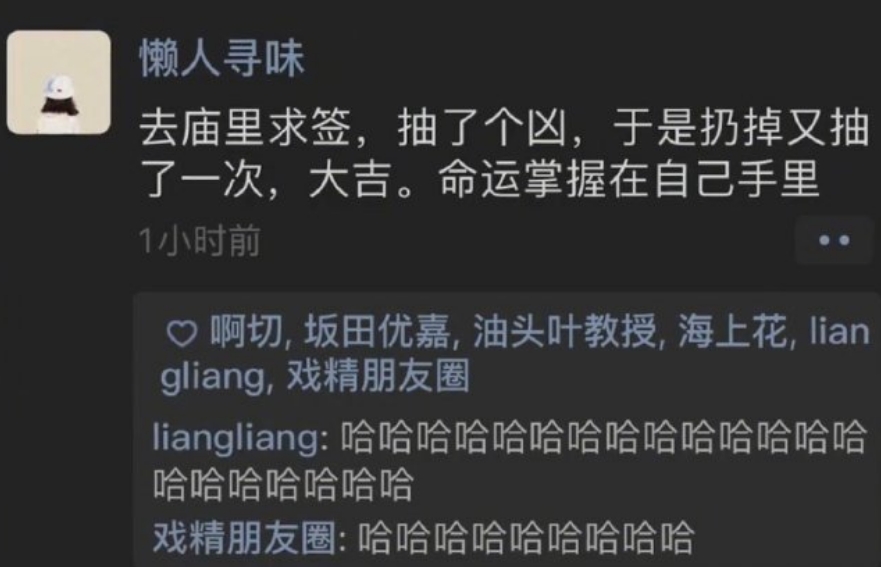 网友们嘲笑我