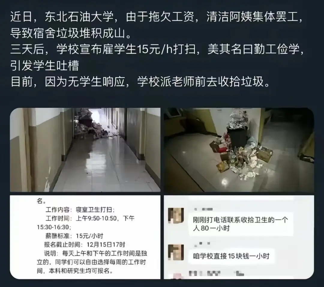 果然还是请大学生便宜！