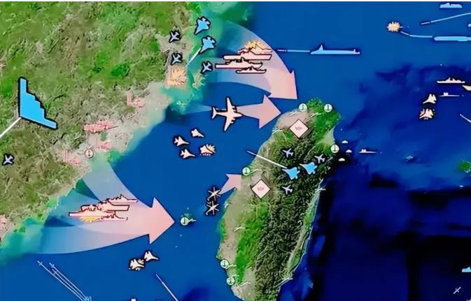 12月1日，台海局势紧张复杂！
第一，美军机过航台湾海峡被东部战区跟监警戒。美日
