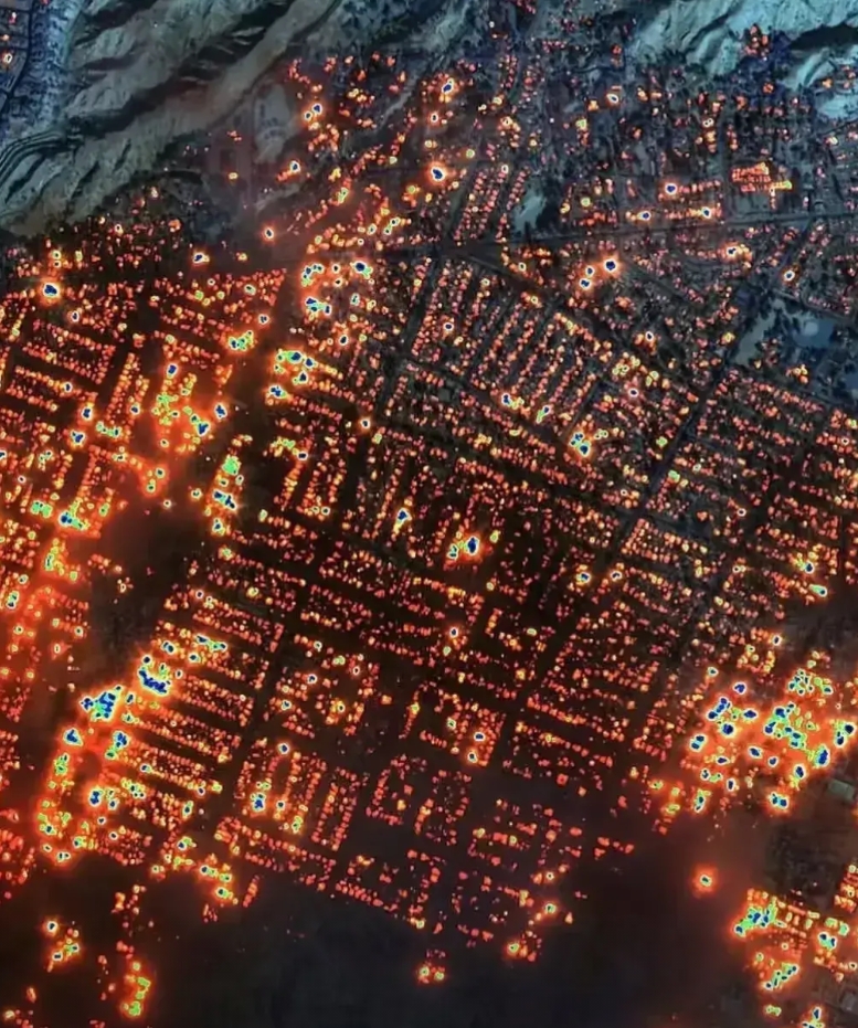 美国加州洛杉矶大火从7号烧到现在，到底有多大的损失？三个数据来说明

第一，失火