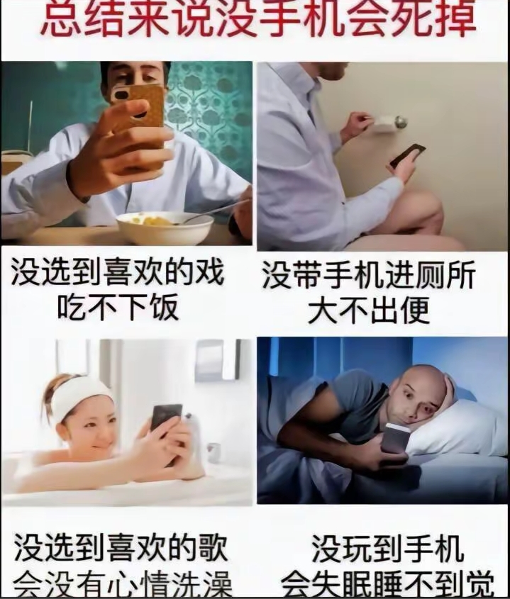 没手机真的什么都干不了