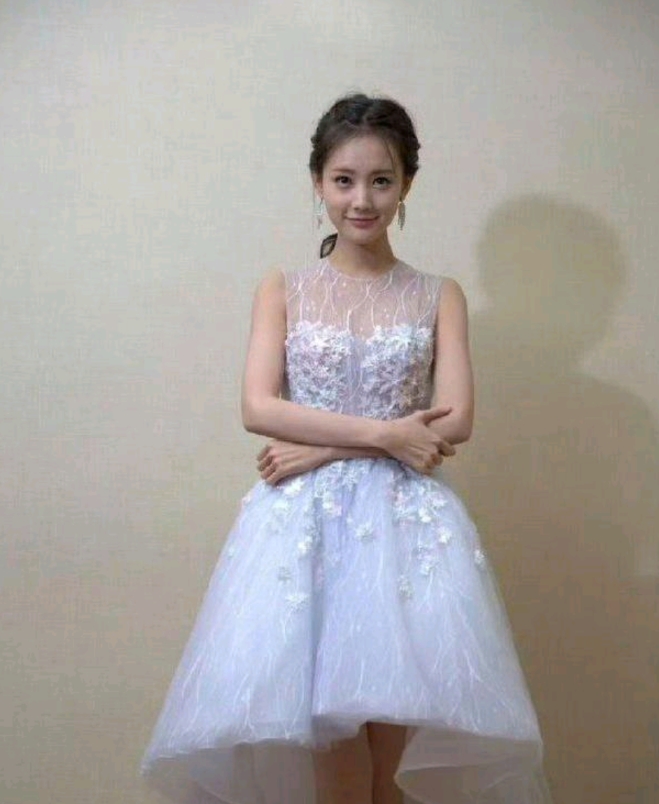 李一桐和杨颖早期的图片