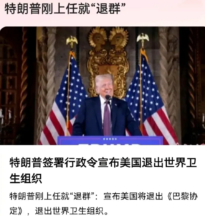 美国退出世卫组织这个事，让我再次相信了世界就是个巨大的草台班子。

说起来是费用
