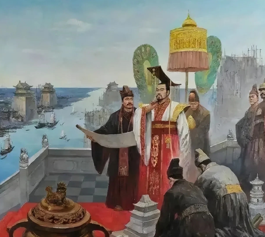 秦始皇一统天下，去泰山封了个禅，泰山觉得挺好的。

汉武帝横扫匈奴，去泰山封了个