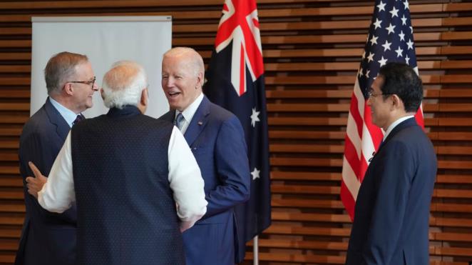 美国特拉华四方安全对话峰会将发表新的安全倡议回应中国挑战。

美国总统乔·拜登 