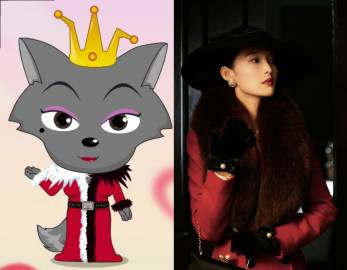 李沁爆改红太狼
李沁在《追风者》真的帅到我了，美艳狙击人哈哈这套妆造也真的超级气