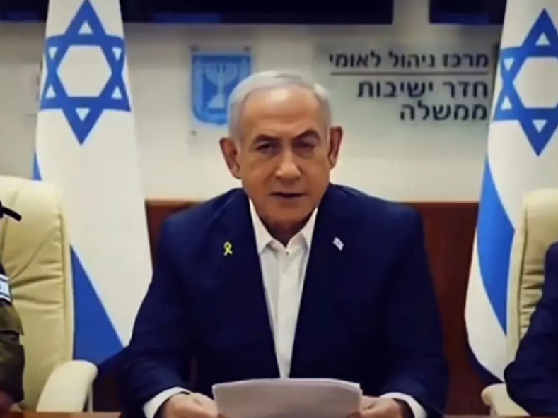 去年伊朗对以色列的第二次袭击击中了以色列的F-35机库，随后以总理内塔尼亚胡在召