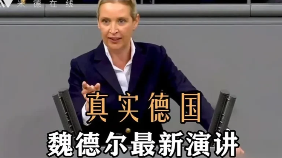 快讯！喜讯！马斯克又押对了！

魏德尔全票当选德国总理候选人，她距离总理之位仅一