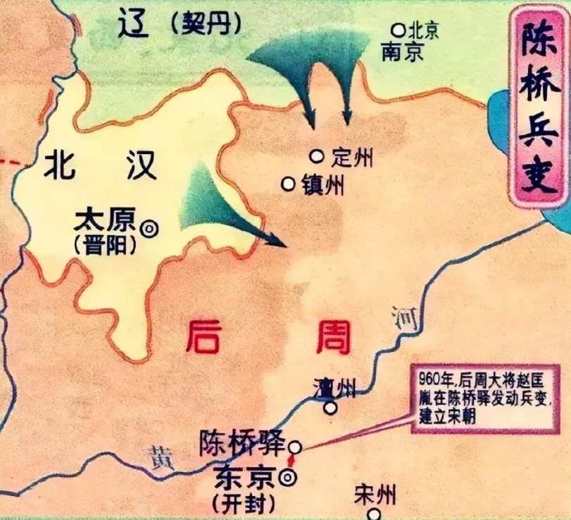 陈桥兵变前后，后周重臣的表现是怎么样的？

其实柴荣真正确立地位的高平之战，左膀