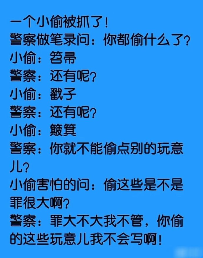 一个小偷被抓做的笔录