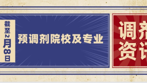 【截至2月8日】2025拟接收调剂的院校和专业信息汇总