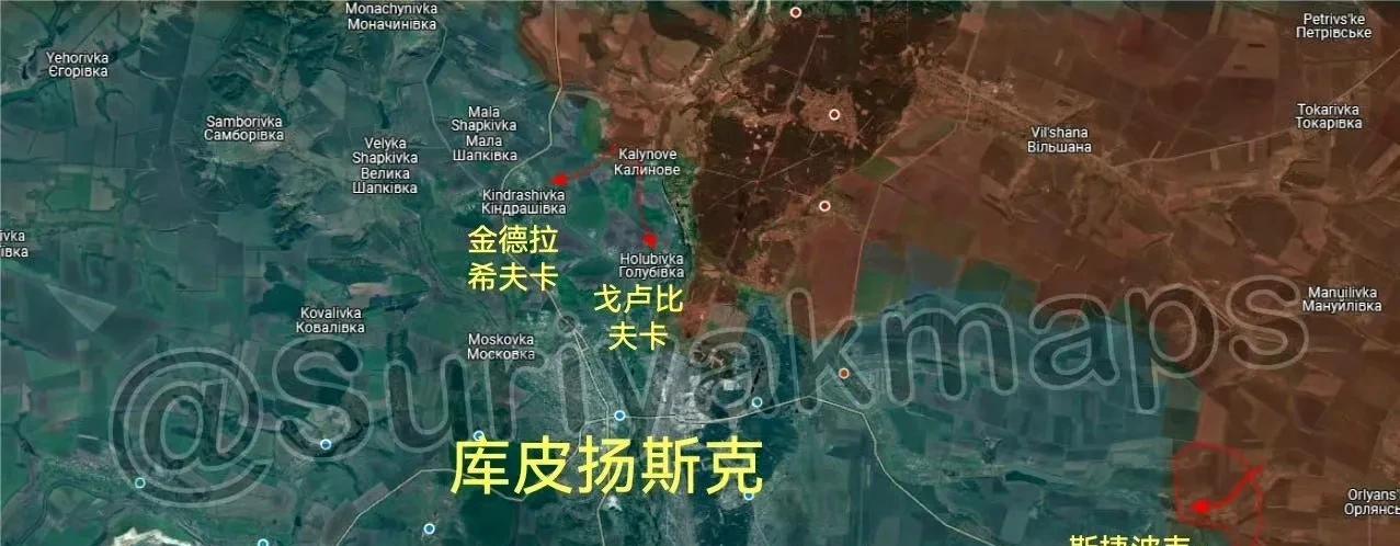 2月26日早上，俄罗斯TG频道发布俄乌最新战报：
2.塞弗尔斯克前线（图二）：