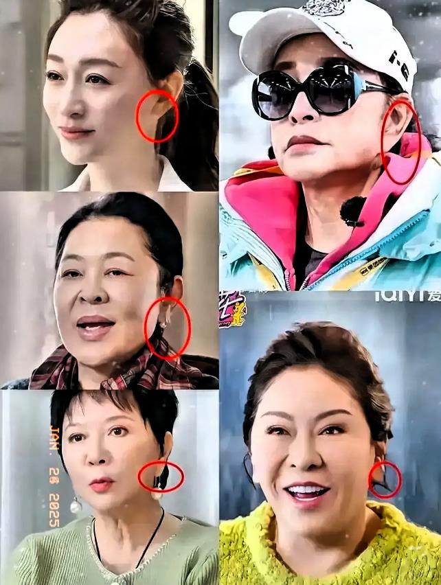 奇怪了，一路繁花里的姐姐们，个个都是大耳垂，刘晓庆除外，难道李小冉看了耳垂后，才