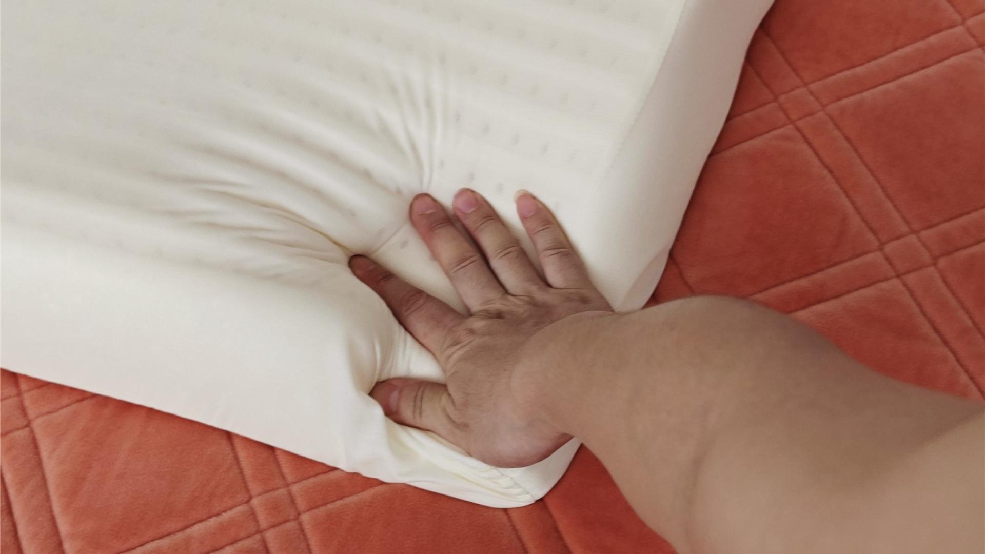 米家天然乳胶护颈枕给我的感受