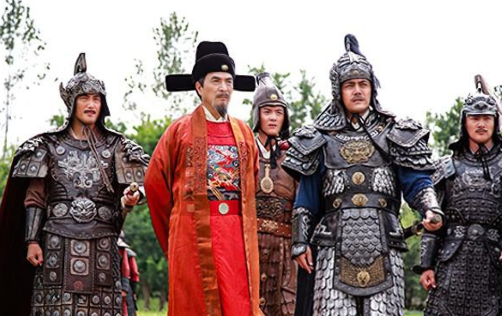 明朝末年，山东登州城头，一位身材魁梧、面容坚毅的中年将领正凝望着远方，这位将领就