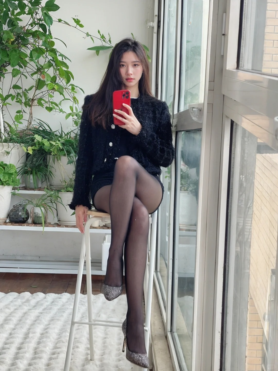 OOTD｜黑色系一样撩
今天就想这么穿！