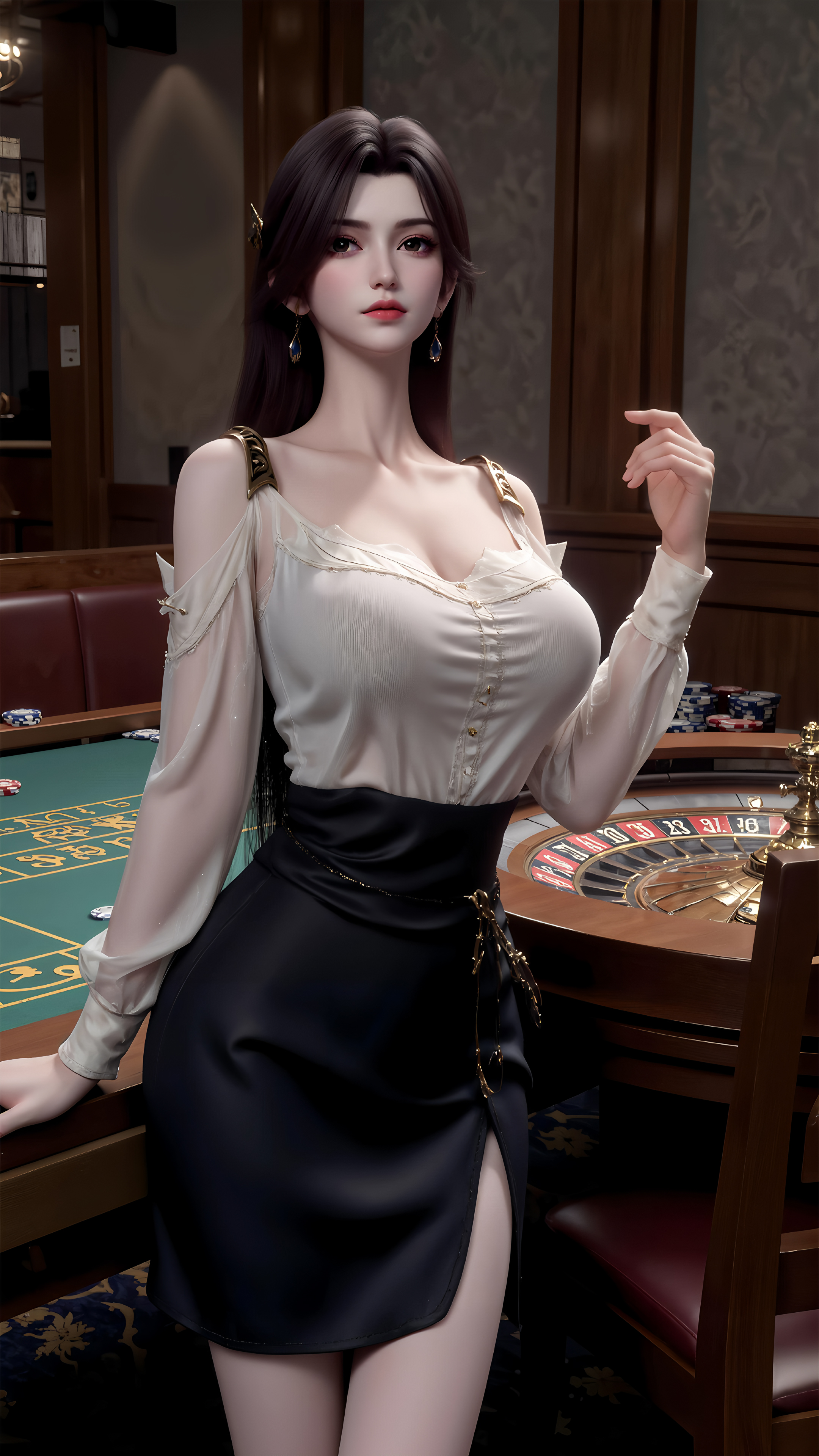 斗破苍穹曹颖精致美图： 丹塔五大家族之一曹家妖女！