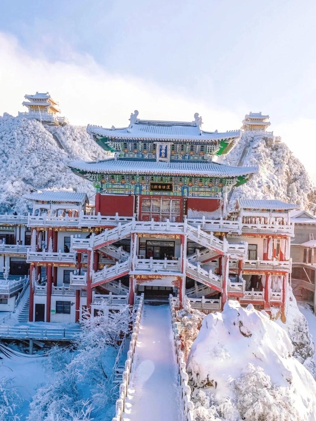 河南·老君山丨南方人看雪全攻略！
