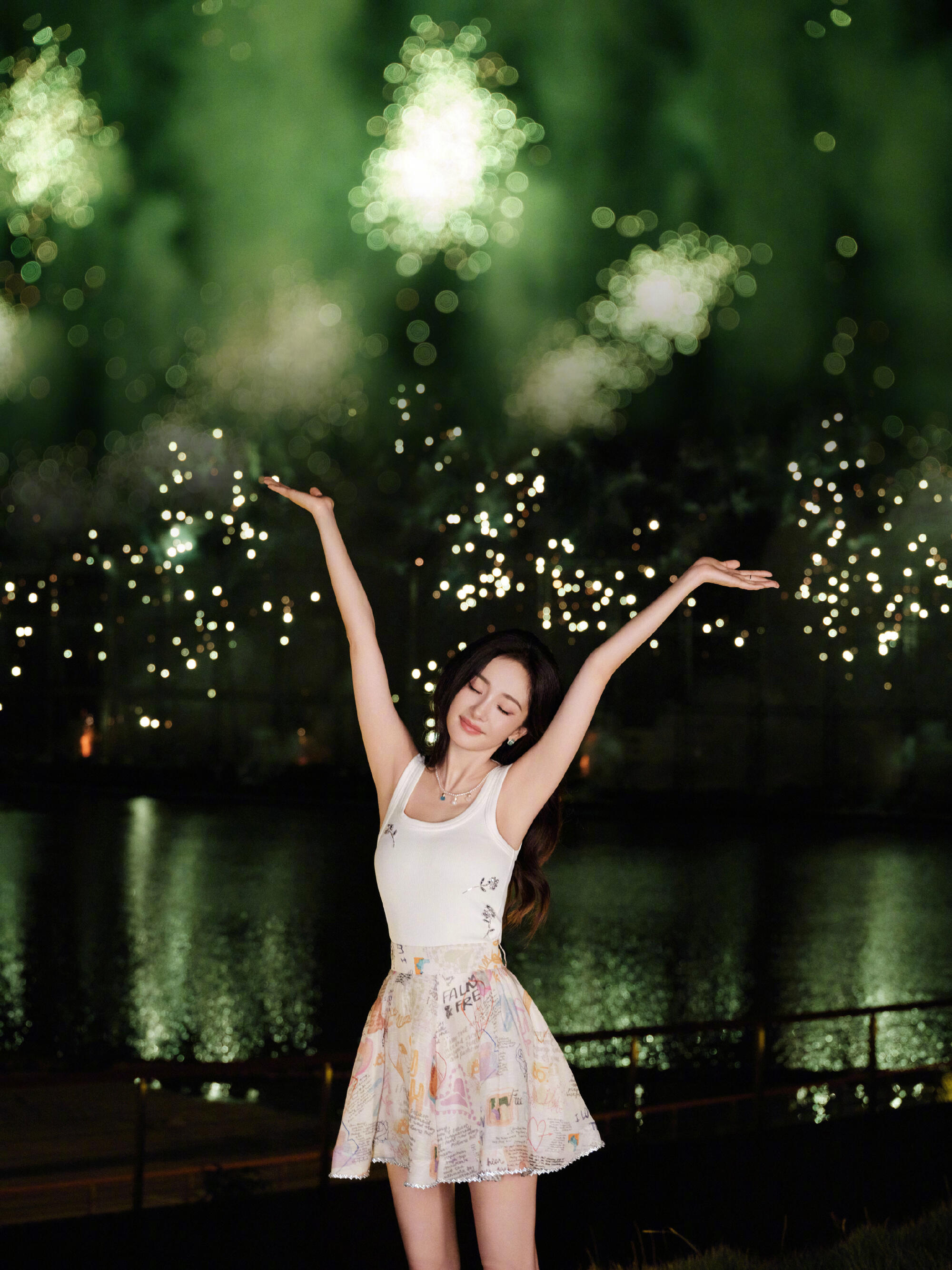 杨幂生日的浪漫惊喜
