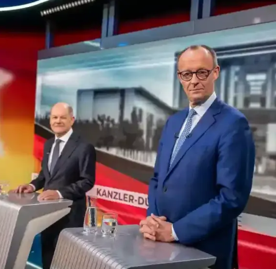 德国总理朔尔茨要黯然下台了

2月23日举行的德国联邦大选，联盟党胜出，联盟党领