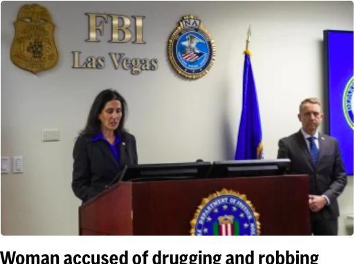这年头，不要轻易相信自己走“桃花运”啊！！！！周五，拉斯维加斯的联邦调查局官员表