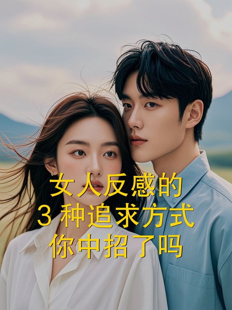 追女人容易踩雷的3种追求方式，中招了吗？