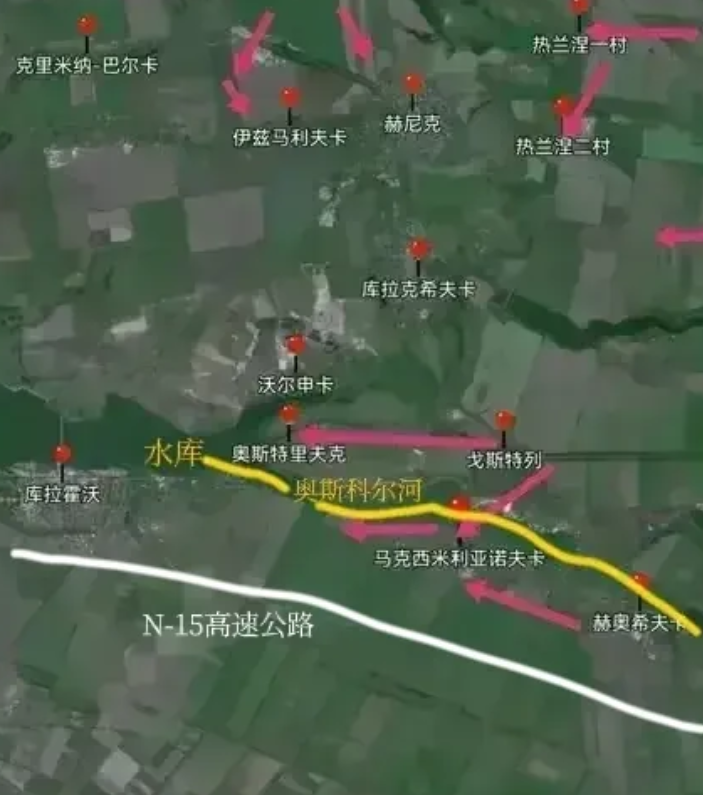 俄军开始进攻库拉霍沃！该方向乌军集中第33机械化步兵旅、第46空中突击旅，防御库