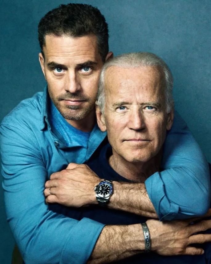 拜登2儿子，一个朽木不雕的逆子。

老拜登不顾晚节，用总统特权赦免亲儿子亨特.拜