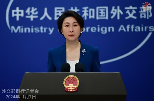 特朗普称中方不会“入侵”台湾 外交部回应

外交部网站 2024-11-07
