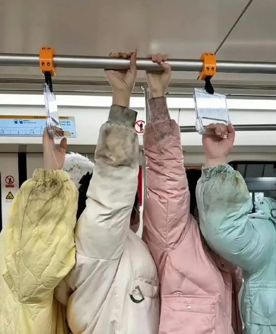 冬天，看看大家的袖子什么样子