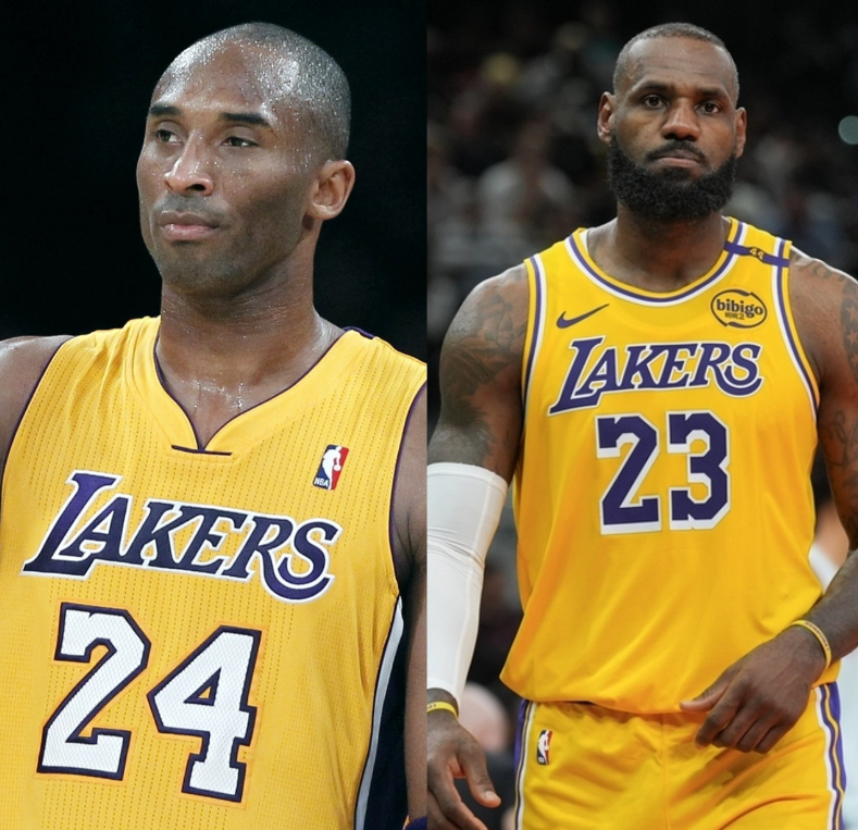 09年的科比和15年的詹姆斯，俩人的数据对比简直不是同一个层次！