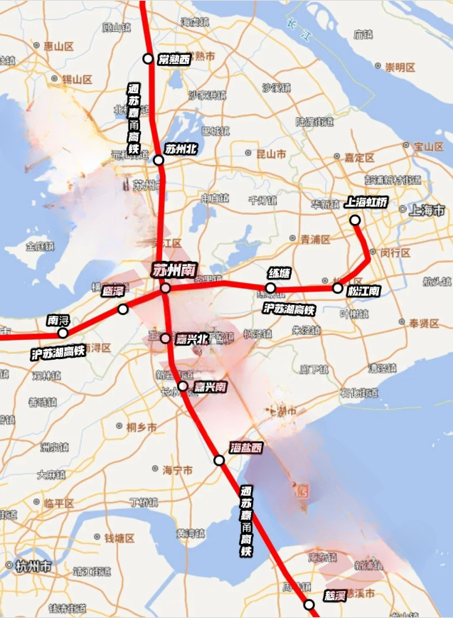 江苏迎来一座“十字交叉型高铁站”，线路互不连通

苏州南站，是2条高铁线路的共用