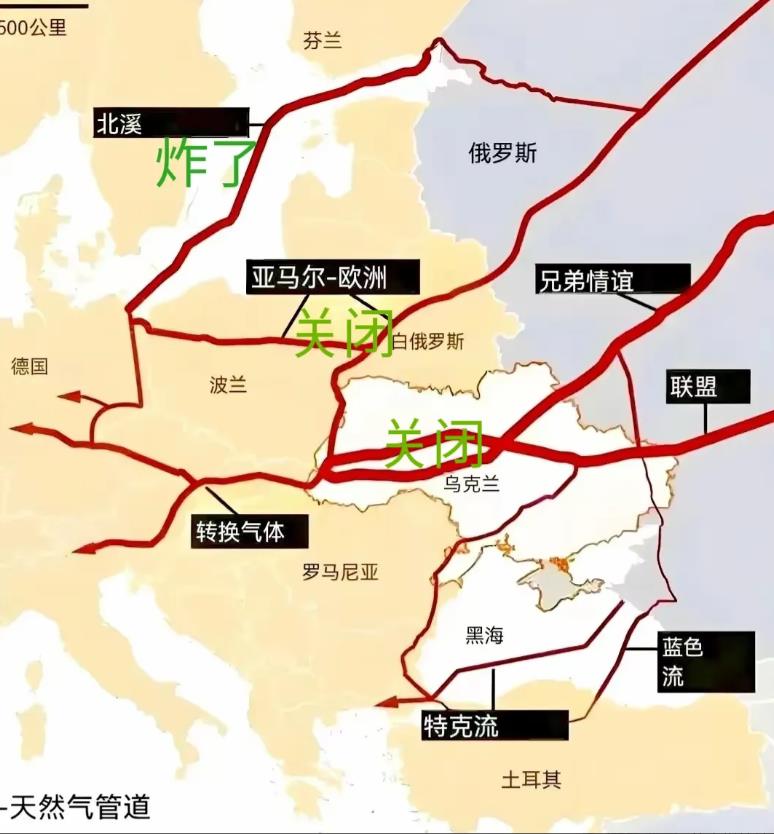 俄罗斯打仗三年了，变化太大了。
第一、以前俄罗斯说天然气管道维修，欧盟就瑟瑟发抖