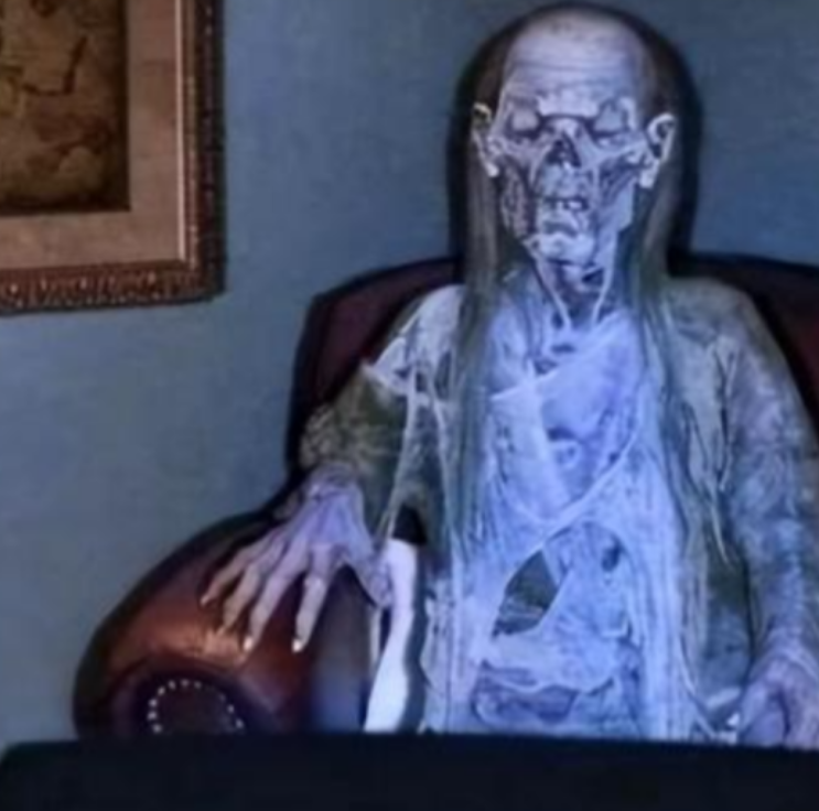 2019年，她在家中看电视的时候死去，2年多来一直无人发现，期间电视一直开着，邮