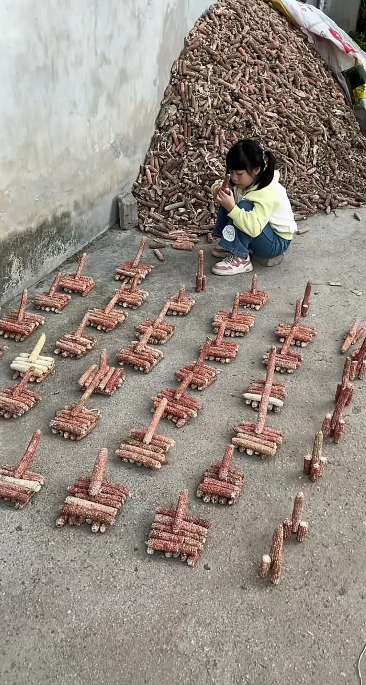 现在的小孩子实在是太聪明了，国防后继有人了。
这个小女孩在十一国庆节当天，没能去