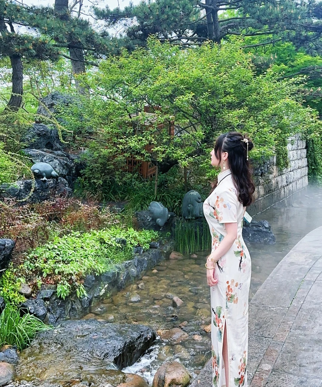 南京｜金陵小城
不得不说，一进去就被惊艳到了，很多雾气的加成跟仙境一样，绝对是拍