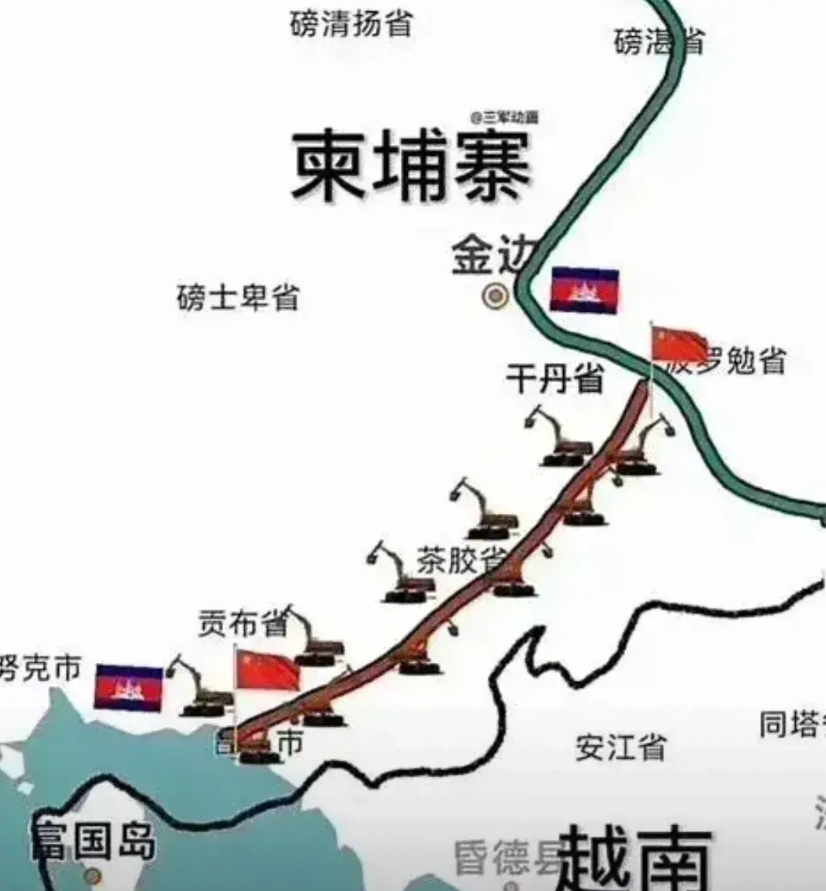 现在柬埔寨运河项目卡住了，主要有四个问题，咱们一个一个说。第一个是钱。资金短缺是