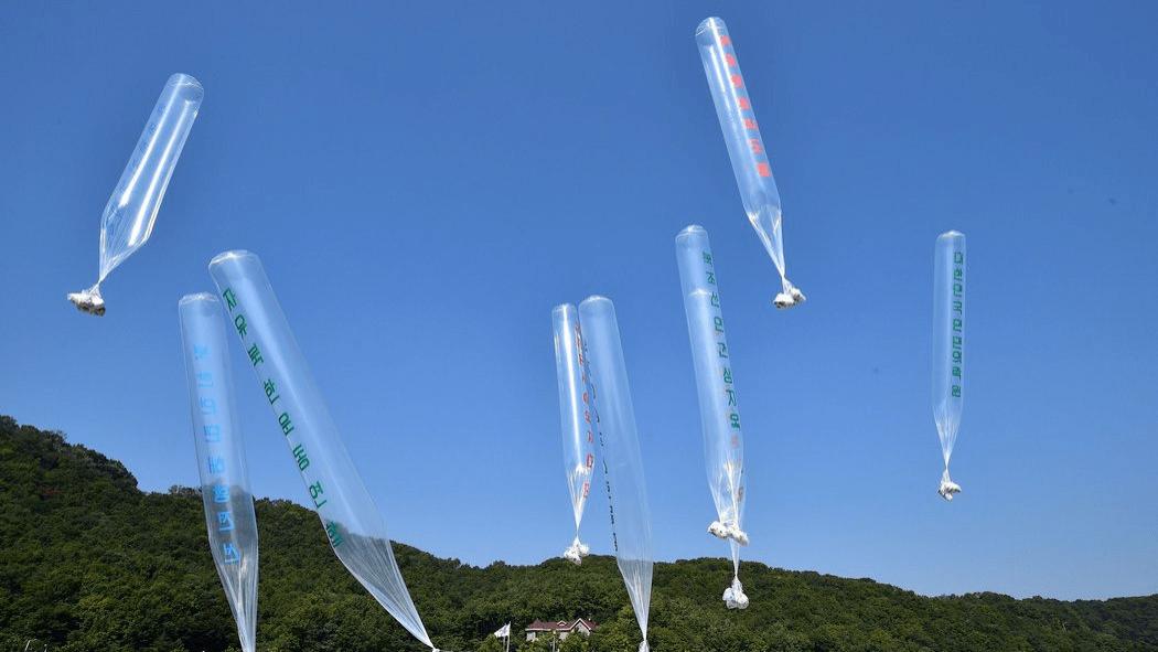 朝鲜垃圾气球“席卷”韩国，新的作战方式得到检验，韩国受尽羞辱
