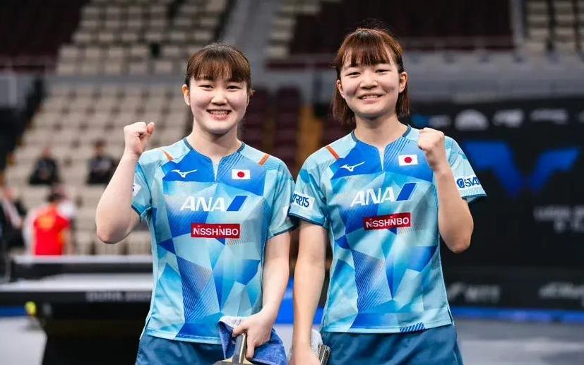 乒乓球阿曼站！女双8强已出4席
1、大藤沙月/横井咲樱????
2、蒯曼/陈熠?