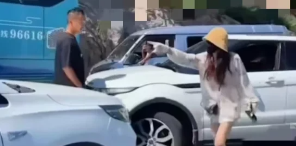 青岛女司机打人肯定是错的，也支持林某维权，但是女人说她走错了，想转到右边去，走掉