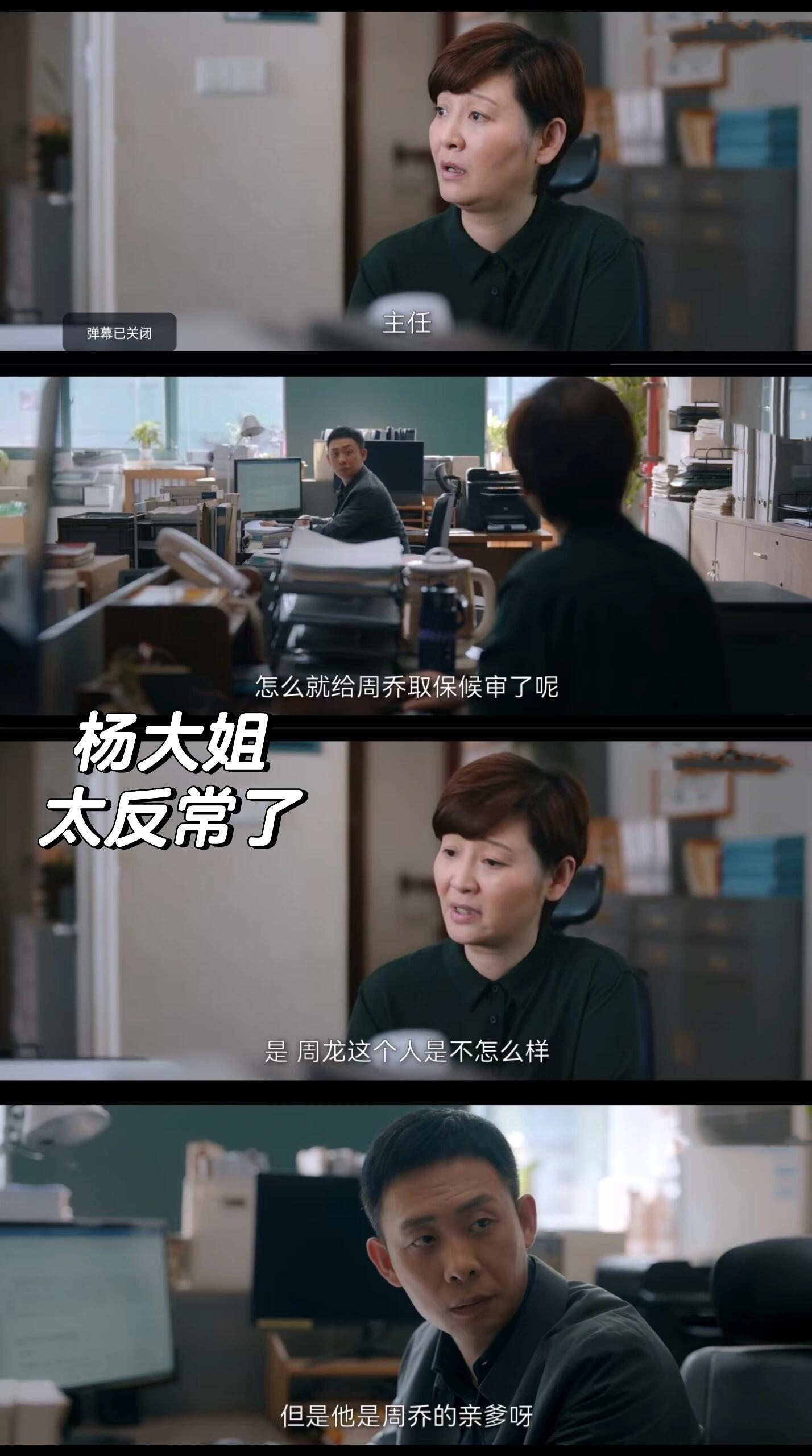 九部的检察官：杨大姐要严惩周乔是想保护他